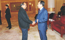 國家質(zhì)檢總局副局長蒲長城親切接見時(shí)任中國質(zhì)量檢驗(yàn)協(xié)會(huì)會(huì)長李保國并詢問協(xié)會(huì)的工作